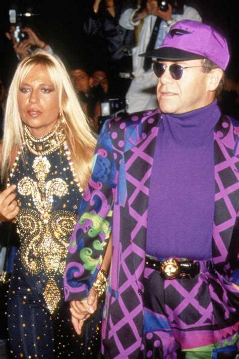 onorevole versace|elton john versace.